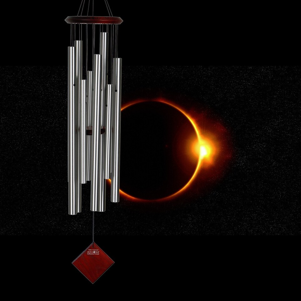 image 1 of Woodstock Chimes of the Eclipse - Silver