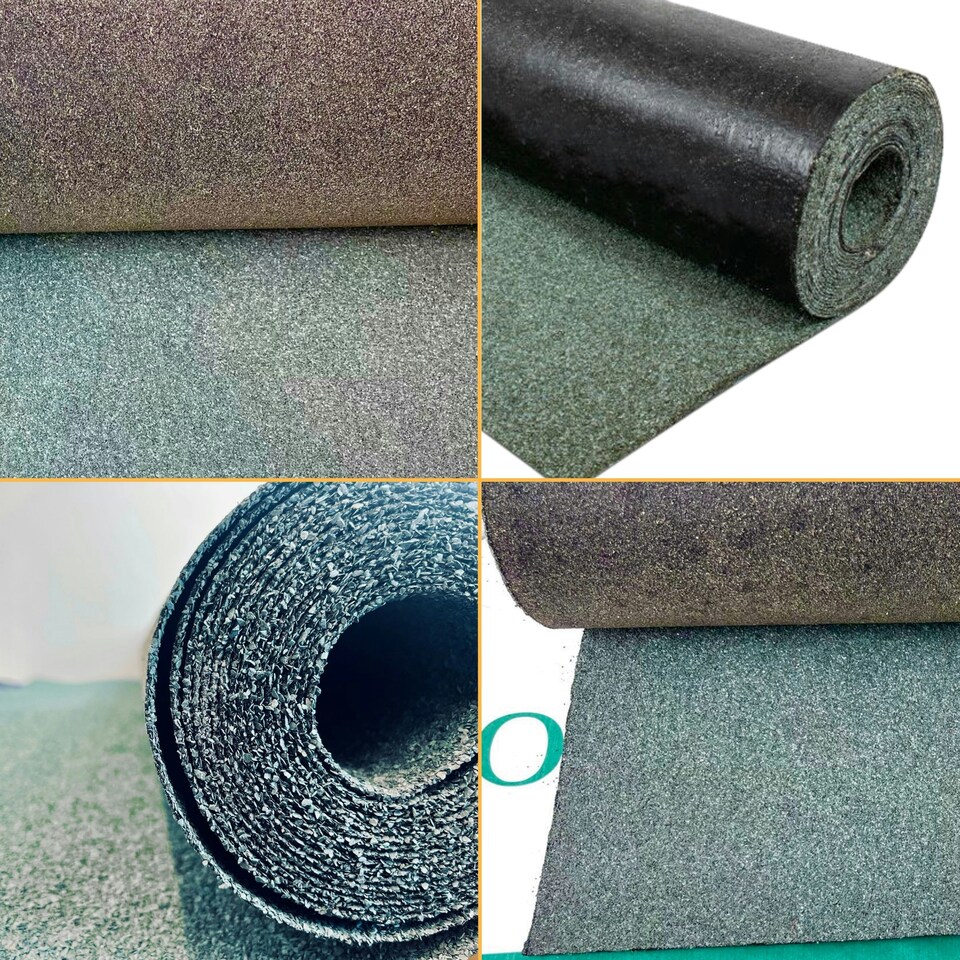 image 1 of NOVECRAFTO Standard Grade Shed Roof Felt – Heavy-Duty Mineral Roofing Felt for Sheds, Summerhouses & Kennels – Durable, Weatherproof Covering Green | 10m x 1m