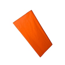 Pack of 10 Orange 50x75cm Acid Free Tissue Paper