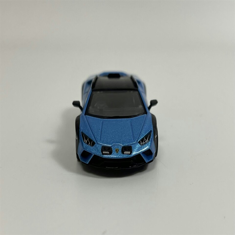 image 1 of Lamborghini Huracan Sterrato Blue Aegir RHD 1:64 Scale Mini GT MGT00807R