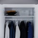 image 8 of Vida Designs Riano 2 Door Wardrobe With Shelf & Clothes Rail, White