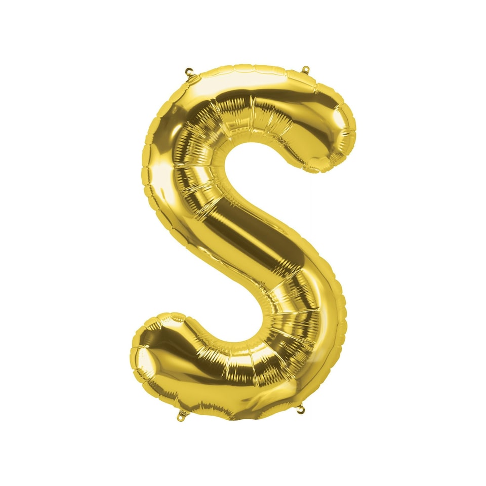 Realmax S Foil Balloon - Gold - One Size