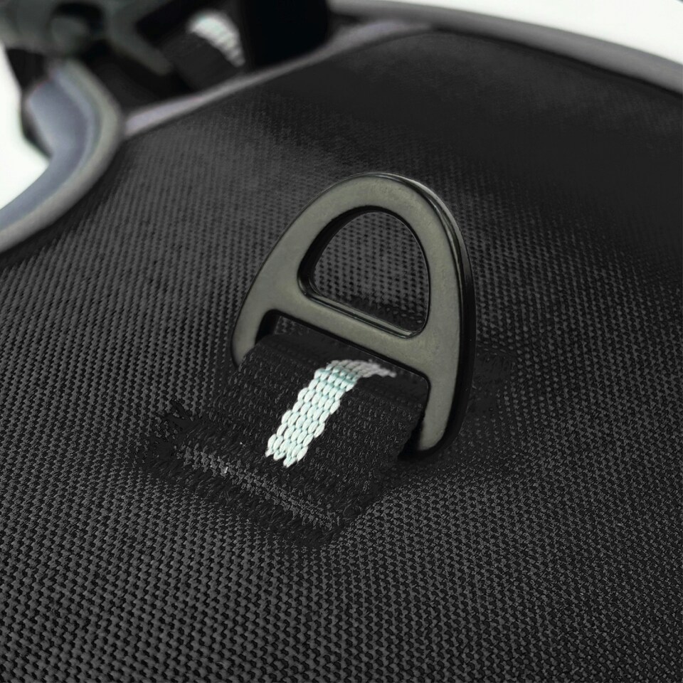 image 1 of HugglePets Activity & Travel Dog Harness Black | XL