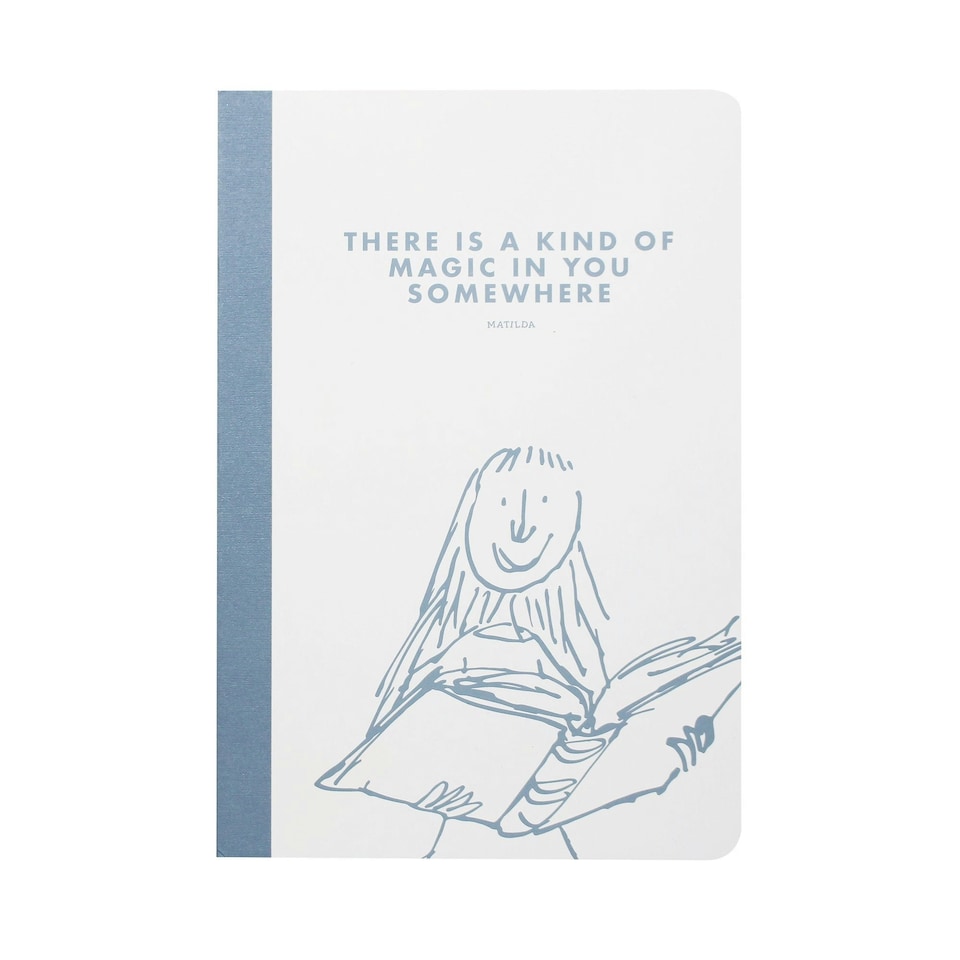 image 1 of A5 Notebook (Softcover) - Roald Dahl (Matilda)