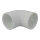 image 3 of 2in Plastica White 90 Deg Elbow P P - Single