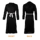 image 3 of Black Bald Festering Uncle Costume Black | XL