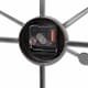 image 4 of Large Skeleton Wall Clock - Metal - L4 x W80 x H80 cm - Silver | Silver