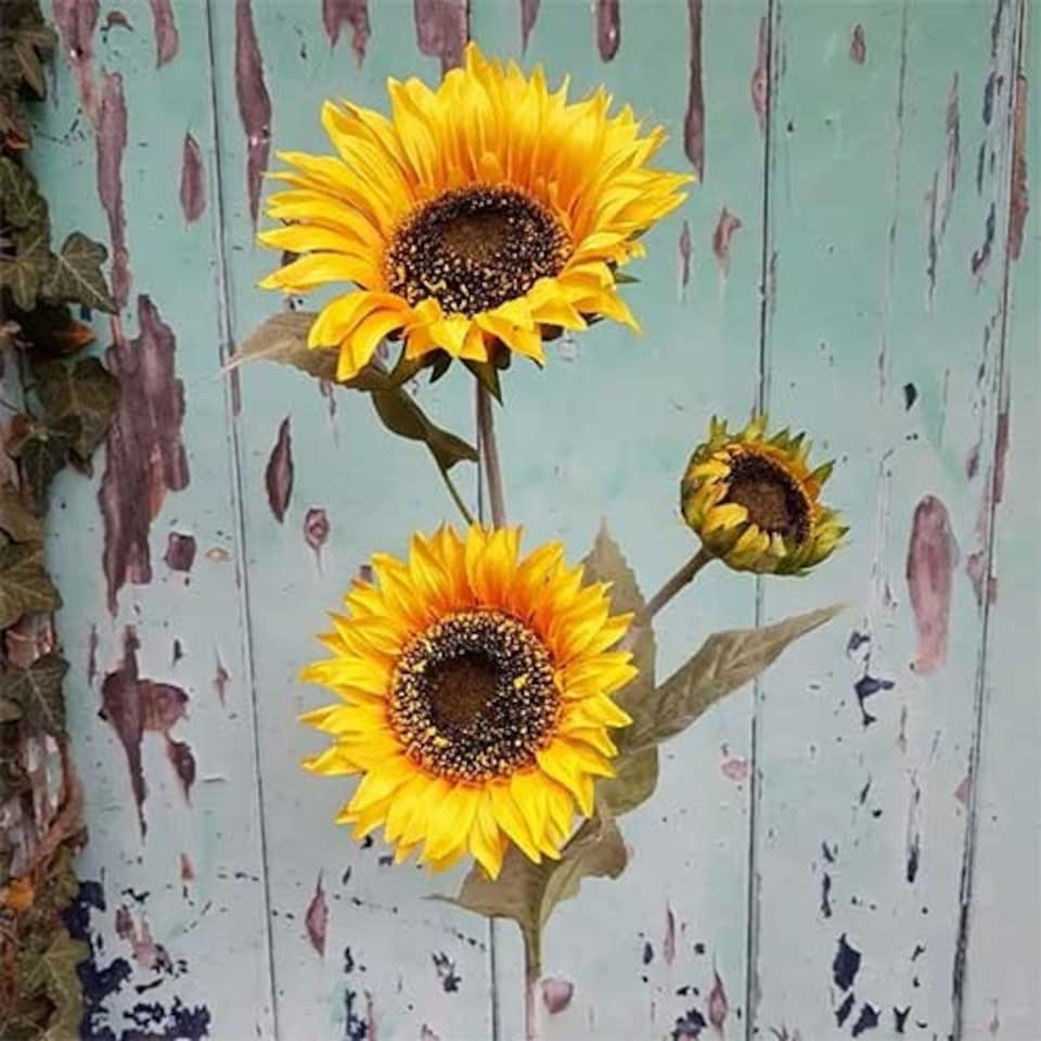 Sunflower Spray Decoration 90cm