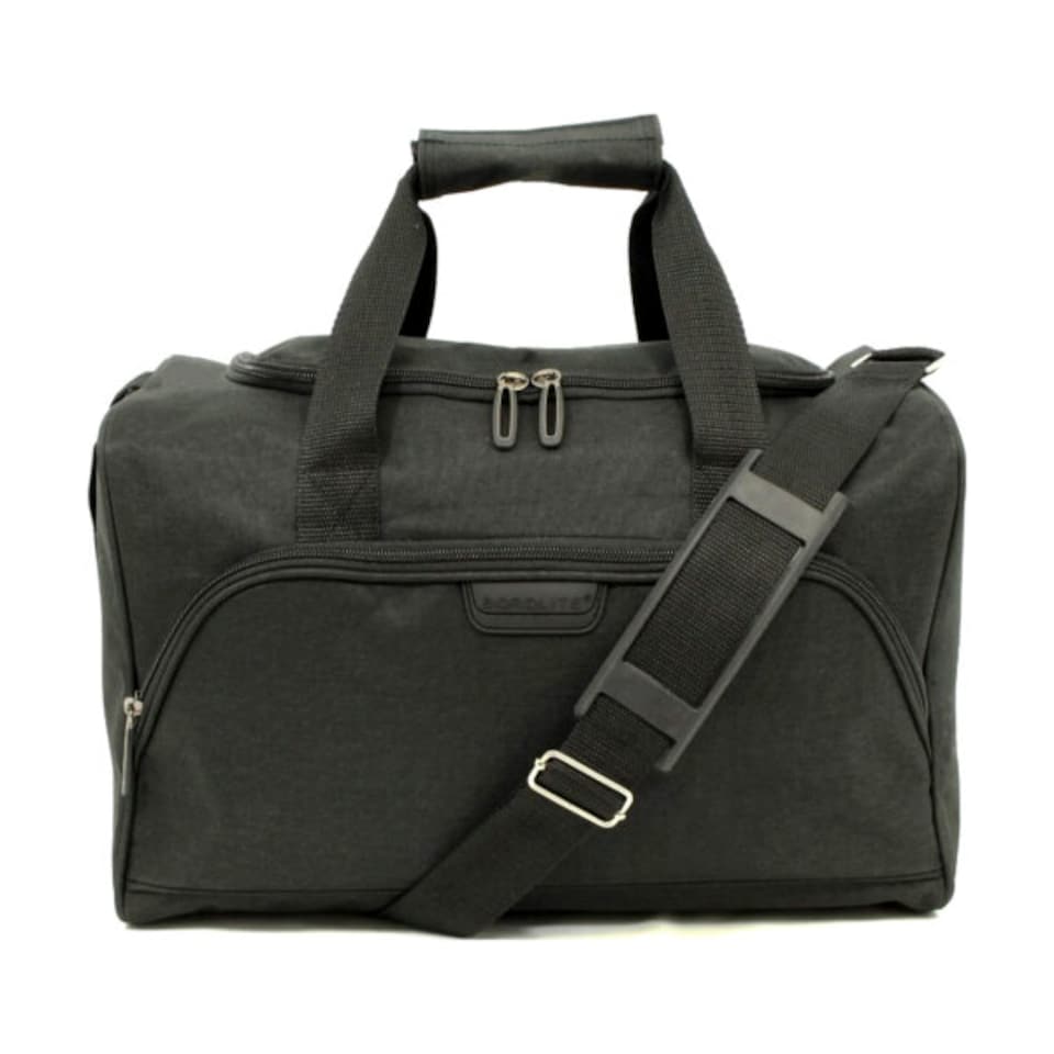 image 1 of Bordlite Multifunctional Under the Seat Shoulder Hand Luggage Holdall Bag - 40x20x25cm - Black
