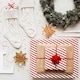 image 2 of Red Velour Ribbon Cops & Bows - Pack of 3