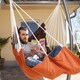 image 3 of California Terracotta Hanging Chair Orange | Terracotta