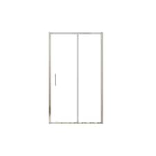 Aica Bathrooms 1400x1850mm Sliding Shower Enclosure Shower Screen WalK In Glass Door Cubicle | Chrome
