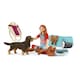 image 1 of SCHLEICH Horse Club Sleepover with Hannah Toy Playset (42748)