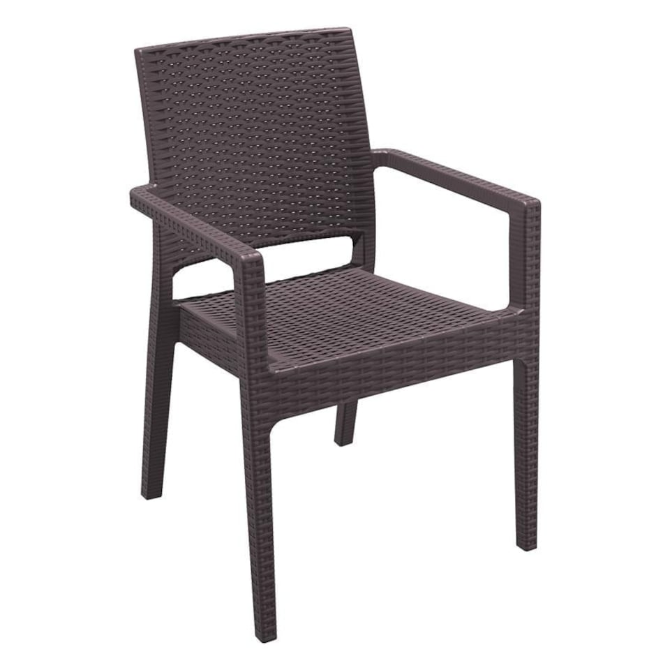 Minty Arm Chair - Brown Brown