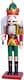 image 1 of 30cm Classic Wooden Nutcracker Soldier
