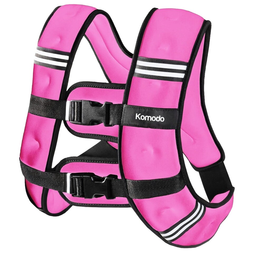 image 1 of Komodo Pink Neoprene Weighted Vest - 10kg