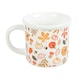 image 1 of Something Different Autumn Leaves And Pumpkins Mug - White/Orange/Red - One Size