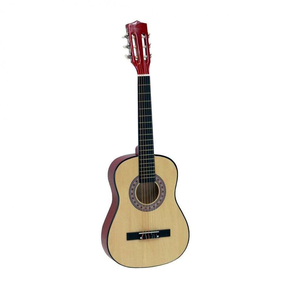 image 1 of 34 Inch Half Size 6 String Classical Acoustic Guitar | Brown