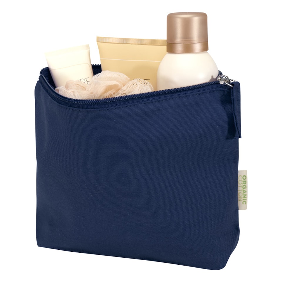 image 1 of Floso Odisha Organic 1L Toiletry Bag | Blue | Navy | One Size | 1