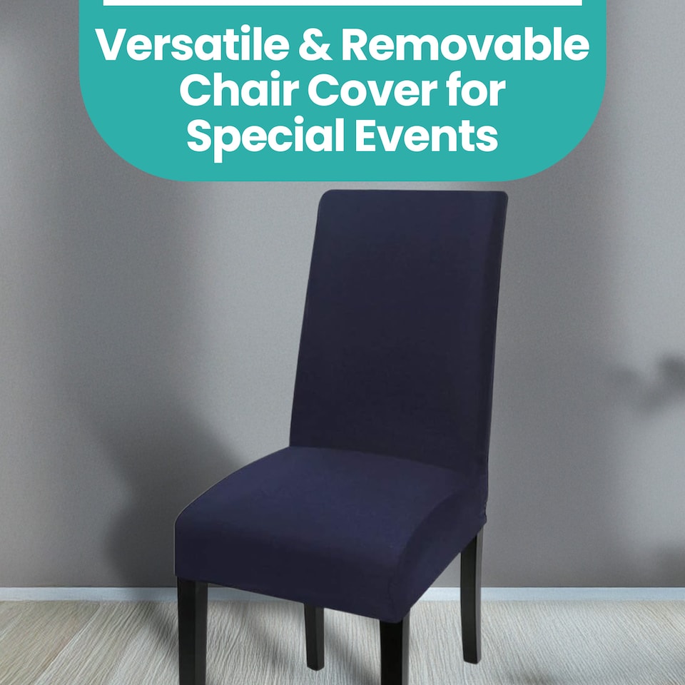 image 1 of High-Back Chair Covers, Spandex Stretch, Universal Protective Slipcover
