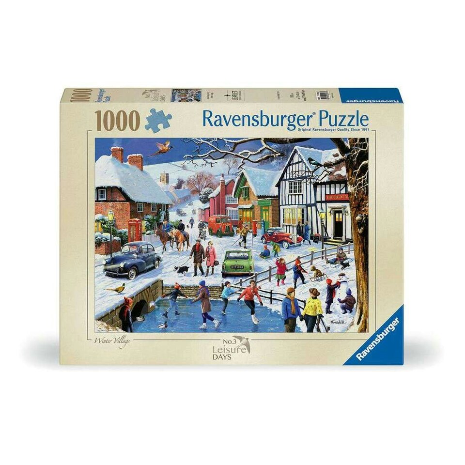 image 1 of Ravensburger Leisure Days No.3 The Winter Village 1000 Piece