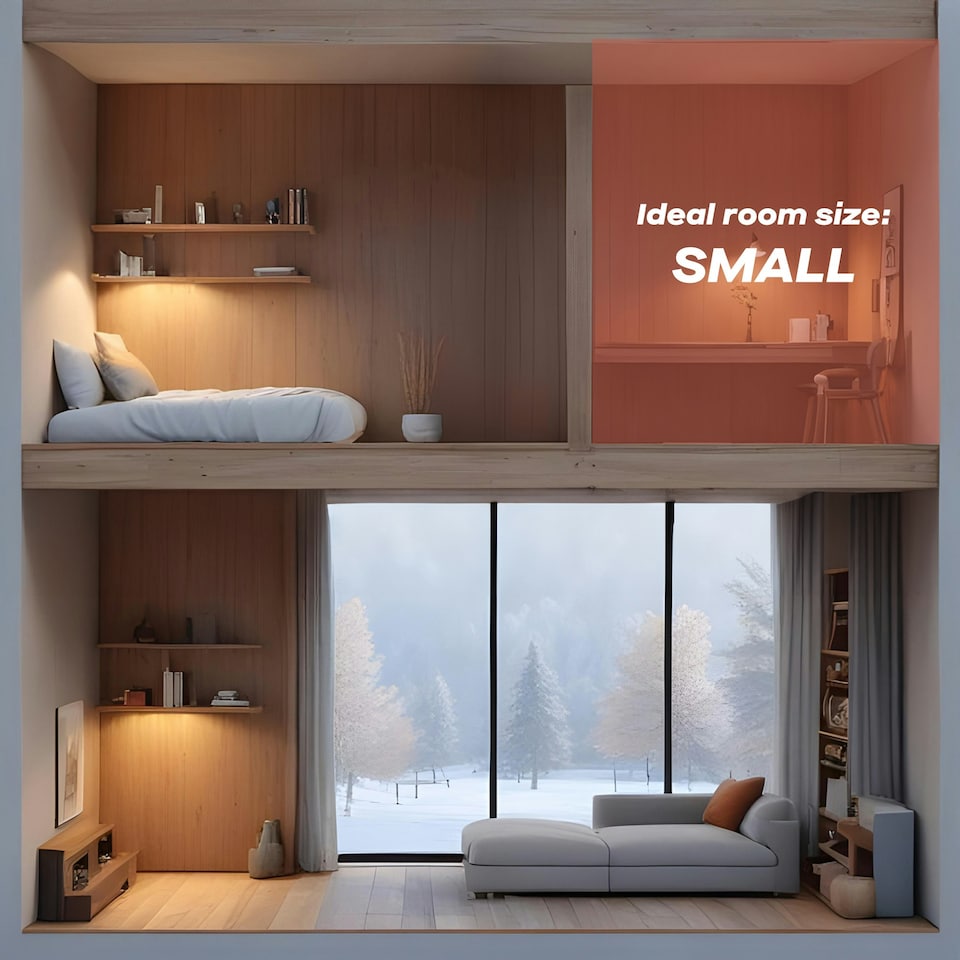 image 1 of Daewoo 3.2L Dehumidifier with Air Purifier, Quiet, Low Energy