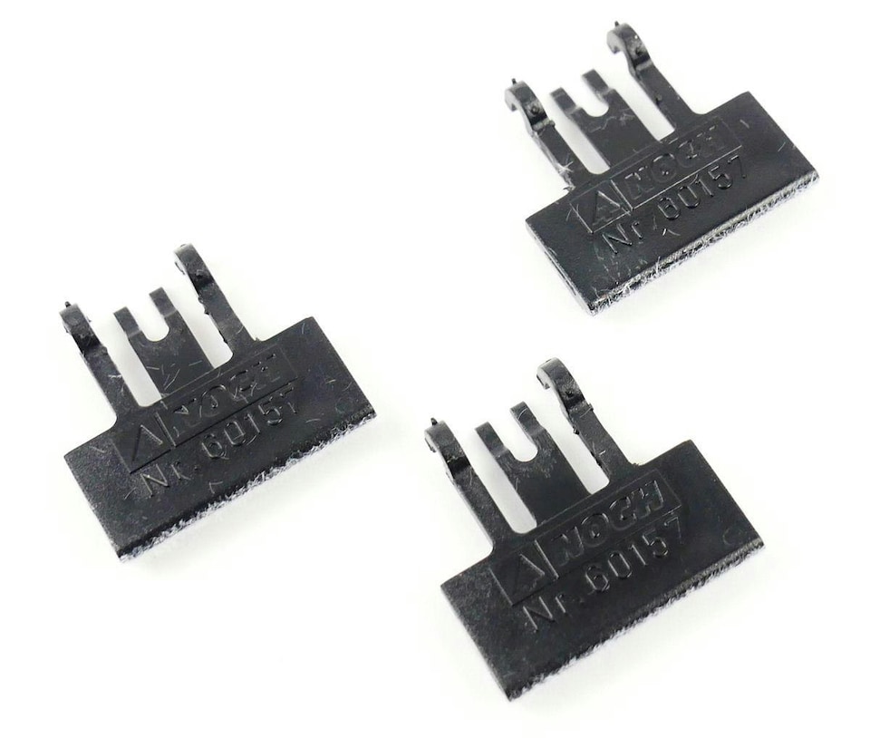 image 1 of Gaugemaster Track Axle Hung Track Cleaning Pads OO Scale (3)