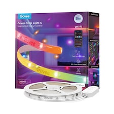 Govee RGBIC Wi-Fi + Bluetooth LED Strip Lights With Protective Coating (5M)Support Matter