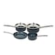 image 1 of Cermalon Hard Anodised 4 Piece Starter Cookware Set Non Stick