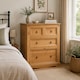 image 4 of Corona 4 Drawer Chest of Drawers 2 + 2 Solid Mexican Pine