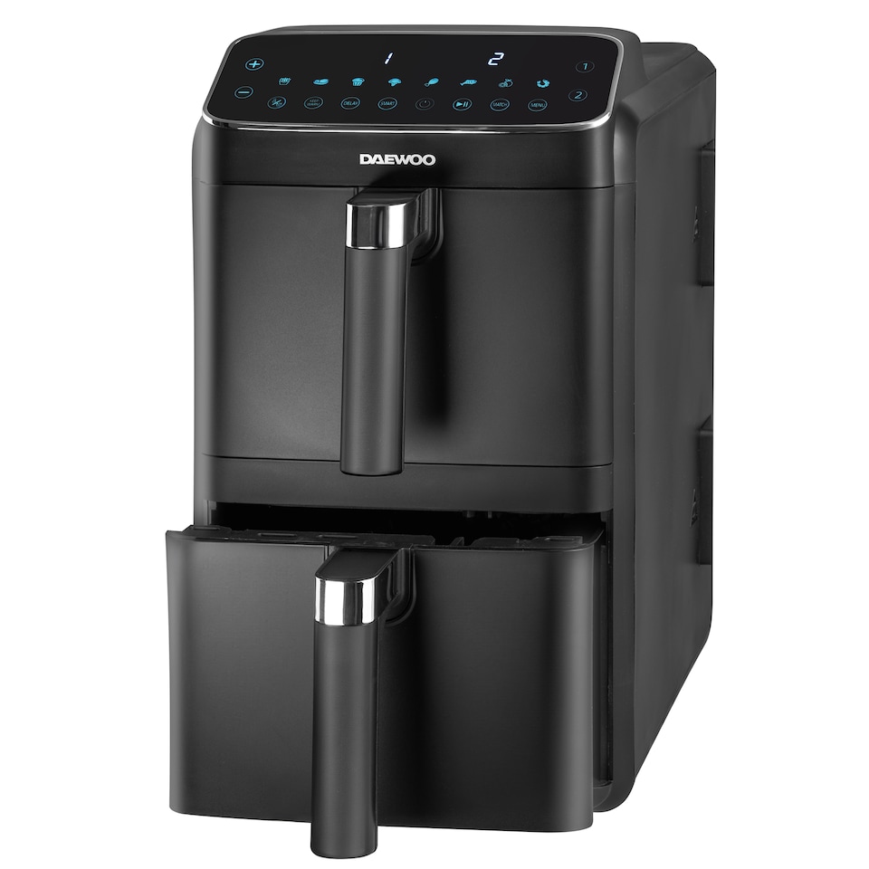 image 1 of Daewoo 10L Dual Stack Air Fryer | Black | 10 Litres