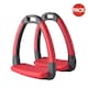 image 3 of Horsena Horse Stirrup Treads (Pack of 2) - Deep Red - One Size