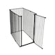 image 2 of Bettacare Extra Tall Pet Pen, 72cm x 118cm, Black, 105cm High, Dog Pen for Pets, Dogs and Puppies, Easy Installation Black