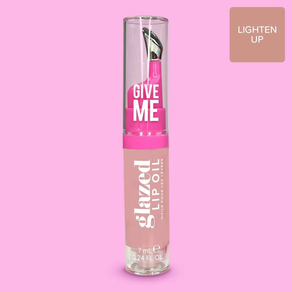 image 1 of Give Me Glazed Lip Oil - Lighten Up Pink
