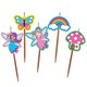 image 1 of Novelty Birthday Cake Candle Set - Fairy Land
