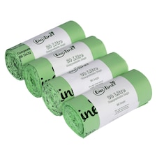 BioLiner 30 Litre Compostable Food Waste Bin Bags - 4 Rolls