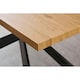 image 5 of Duke LUX Dining Table Single, White Brown | Oak