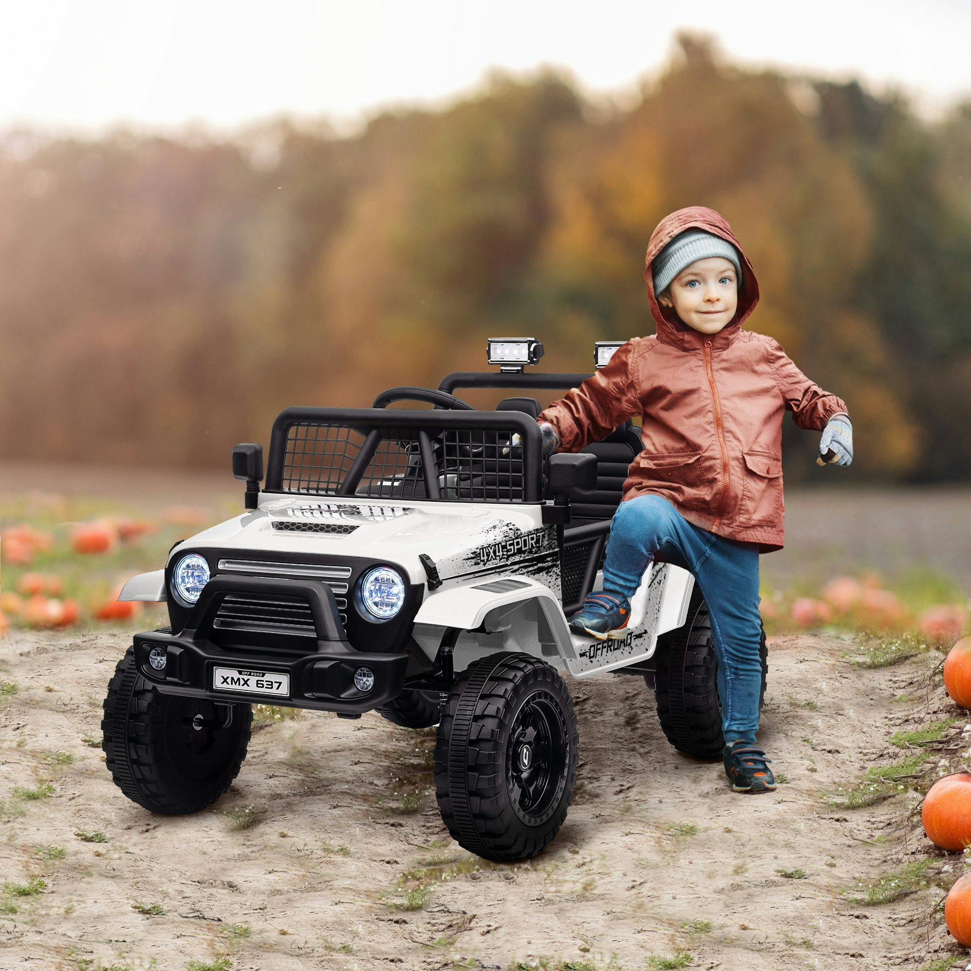 child ride in car