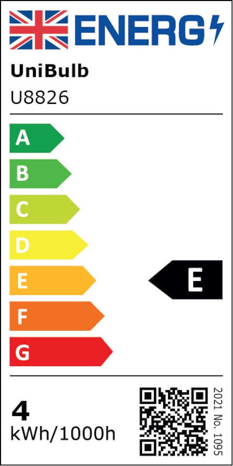 image 1 of UniBulb LED GU10 345lm 3.6W 3000K (Warm White) Spotlight Downlight Dimmable Light Bulb - Pack of 1 | White | Warm White | 1