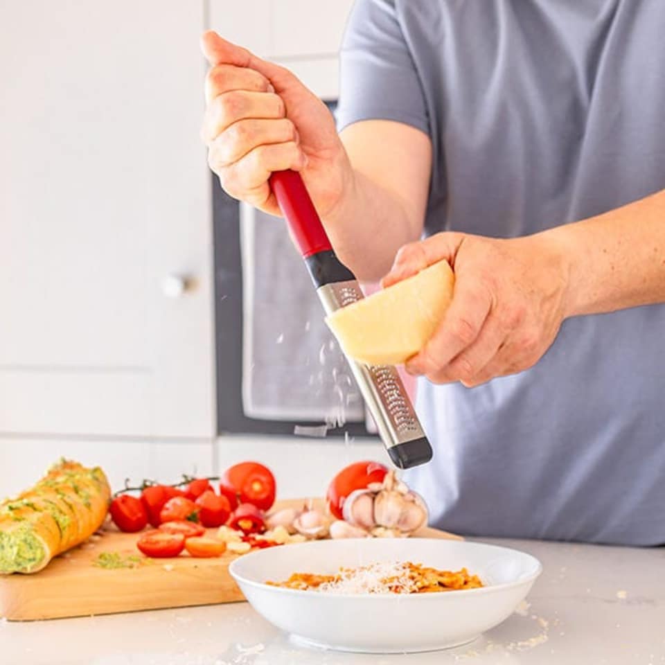 image 1 of KitchenAid Classic Fine Etched Grater Empire Red