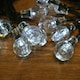 image 2 of Solar Powered 25 Orbs Ultra String Lights Clear