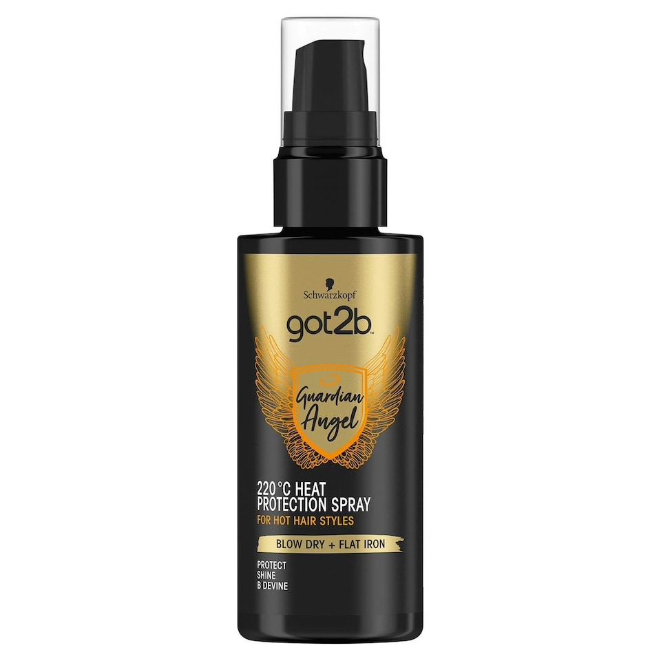 image 1 of Schwarzkopf got2b Guardian Angel Heat Protection Spray Mini, 75ml