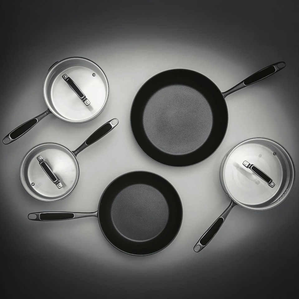 image 1 of ProChef 18cm Stainless Steel Saucepan with Glass Lid Induction & Oven Safe Silver