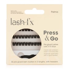 Lash FX Press & Go Pre-Glued Cluster Lashes - Palma: Bold and dramatic