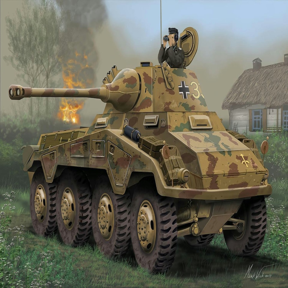 Revell German Sd.Kfz.234/2 Puma Model Set (1:76 Scale)