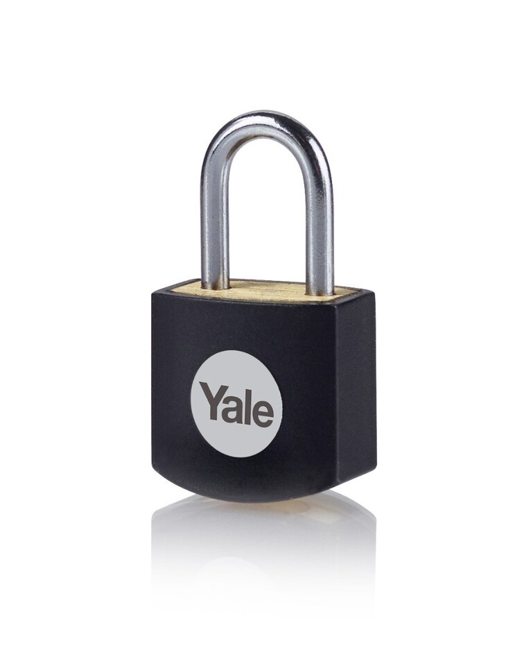 image 1 of YALE BRASS PADLOCK 15MM (PACK OF 4)