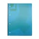 image 1 of Pack of 5 A4 160 Pages Blue Spiral Bound Polypropylene Notebooks