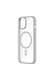 image 5 of QDOS Hybrid Soft + Snap (MagSafe) Case for iPhone 15 - White Grey | White
