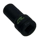 image 2 of 3/4" Drive 19mm Deep Metric MM Impact Impacted Socket 6 Sided Single Hex