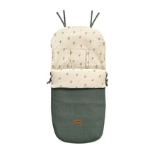Jane Nest Plus Slight Footmuff Green | Botanic